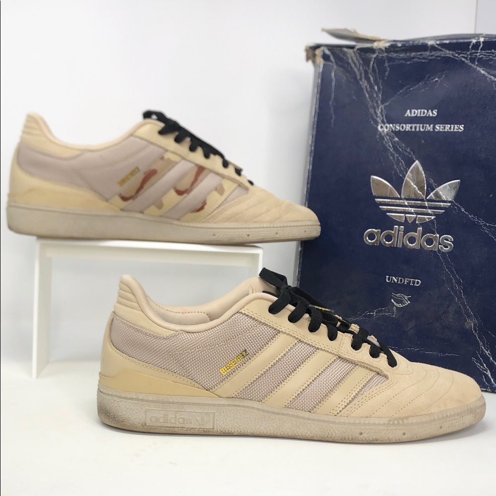 Adidas Busenitz x Undefeated UNDFTD B42352 Dune Gold Men’s Sneakers - Size 10.5